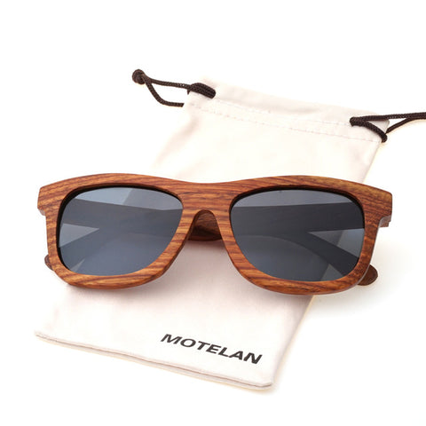 Handmade Polarized Pear Wood Sunglasses Anti-glare Reflective Lens Classic Handcrafted Wooden Vintage Eyewear for Men Women