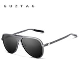 GUZTAG Unisex Classic Brand Men Aluminum Sunglasses HD Polarized UV400 Mirror Male Sun Glasses Women For Men Oculos de sol G9828