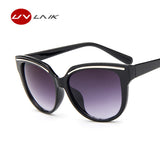 UVLAIK Cat Eye Sunglasses Women Popular Brand Designer Retro Sun Glasses Female Goggles Gradient