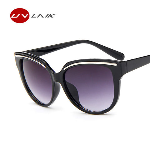 UVLAIK Cat Eye Sunglasses Women Popular Brand Designer Retro Sun Glasses Female Goggles Gradient