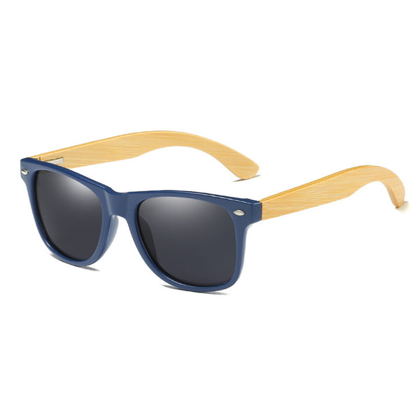 EZREAL Wood Sunglasses Men Women Square Bamboo Women For Polarized Mirror Sun Glasses Oculos de sol Masculino Handmade With case