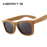 MERRY'S DESIGN Men/Women Wooden Sunglasses Retro Polarized Sun Glasses HAND MADE 100% UV Protection S'5140