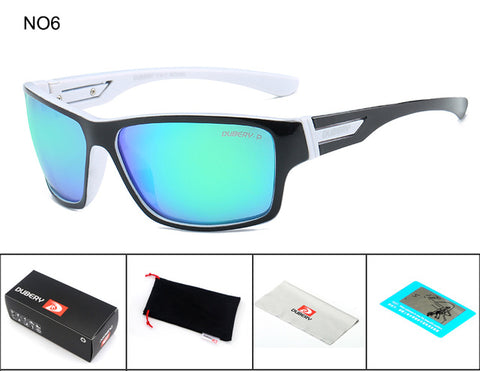 DUBERY Polarized Sunglasses Men's Aviation Driving Shades Male Sun Glasses For Men Safety 2017 Luxury Brand Designer Oculos