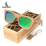 BOBO BIRD New Fashion Handmade Wood Wooden Sunglasses Cute Design for Men Women gafas de sol steampunk Cool Sun Glasses BS04