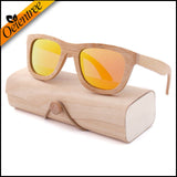 Oeientree Factory outlet Wood Sunglasses Polarized Wooden Glasses UV400 Bamboo Sunglasses Brand Wooden SunGlasses With Wood Case