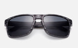 Mens Wood Grain Sunglasses Men Vintage Eyewear Rivets Coating Glasses Black Brown Frames Male Female Square Sun Glasses