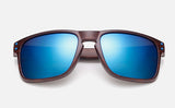 Mens Wood Grain Sunglasses Men Vintage Eyewear Rivets Coating Glasses Black Brown Frames Male Female Square Sun Glasses