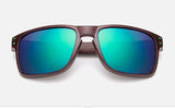 Mens Wood Grain Sunglasses Men Vintage Eyewear Rivets Coating Glasses Black Brown Frames Male Female Square Sun Glasses