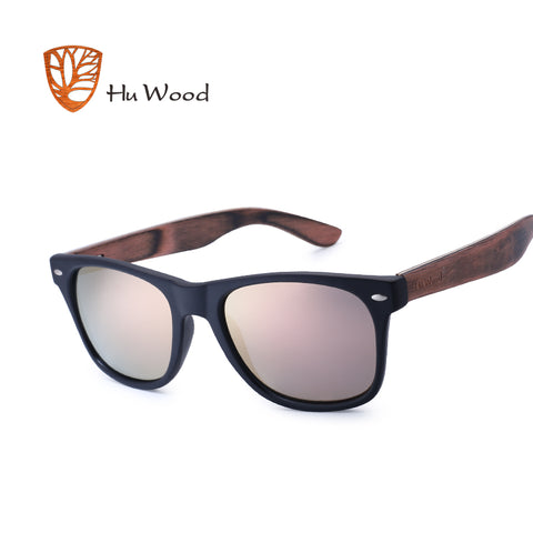 HU WOOD Sunglasses Man Wooden Sunglass For Unisex Fashion Women Sun Glasses Polarized Eyewear HD Lens Driving Pra GR8004