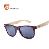 HU WOOD Sunglasses Man Wooden Sunglass For Unisex Fashion Women Sun Glasses Polarized Eyewear HD Lens Driving Pra GR8004