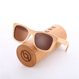 BARCUR CHASING Retro Stylish Men and Women Polarized Sunglasses Retro Handmade Wood Sunglasses Beach Couple Glasses with box