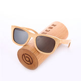 BARCUR CHASING Retro Stylish Men and Women Polarized Sunglasses Retro Handmade Wood Sunglasses Beach Couple Glasses with box