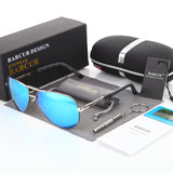 BARCUR 2018 Aluminum Magnesium Men's Sunglasses Polarized Men Coating Mirror Glasses oculos Male Eyewear Accessories For Men