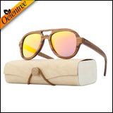 High quality promotional wooden sunglasses with reasonable price 100% handmade wood sunglasses custom personal logo available
