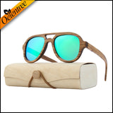 High quality promotional wooden sunglasses with reasonable price 100% handmade wood sunglasses custom personal logo available