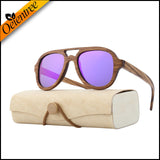 High quality promotional wooden sunglasses with reasonable price 100% handmade wood sunglasses custom personal logo available