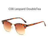 2018 New Fashion  Semi Rimless Polarized Sunglasses Men Women Brand Designer Half Frame Sun Glasses Classic Oculos De Sol UV400