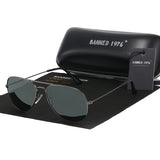 BANNED 1976 classic HD polarized metal frame fashion sunglasses classic design women men feminin brand oculos vintage glasses