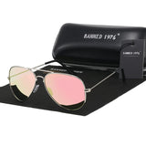 BANNED 1976 classic HD polarized metal frame fashion sunglasses classic design women men feminin brand oculos vintage glasses