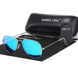 BANNED 1976 classic HD polarized metal frame fashion sunglasses classic design women men feminin brand oculos vintage glasses