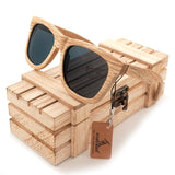 BOBO BIRD Polarized Men's Brand Mirror Eye Wear Women Handmade Original Wooden Sunglasses for Friends as Gifts Dropshipping