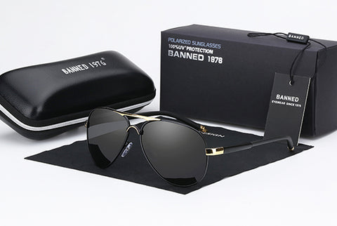 2018 HD Polarized UV 400 men's Sunglasses brand new male cool driving Sun Glasses driving eyewear gafas de sol shades with box