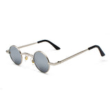 Pro Acme Brand Designer Small Round Steampunk Sunglasses Men Women Metal Frame Vintage Sun Glasses High Quality UV400 CC1029