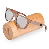 BOBO BIRD Walnut Wood Sunglasses Men Women Brand Designer Mirror