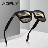 AOFLY BRAND DESIGN Classic Polarized Sunglasses Men Women Driving TR90 Frame Sun Glasses Male Goggles UV400 Gafas De Sol AF8083