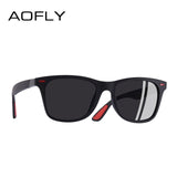 AOFLY BRAND DESIGN Classic Polarized Sunglasses Men Women Driving TR90 Frame Sun Glasses Male Goggles UV400 Gafas De Sol AF8083