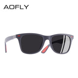 AOFLY BRAND DESIGN Classic Polarized Sunglasses Men Women Driving TR90 Frame Sun Glasses Male Goggles UV400 Gafas De Sol AF8083
