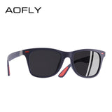 AOFLY BRAND DESIGN Classic Polarized Sunglasses Men Women Driving TR90 Frame Sun Glasses Male Goggles UV400 Gafas De Sol AF8083