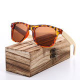 BARCUR Wood Sunglasses Spring Hinge Handmade Bamboo Sunglasses Men Wooden Sun glasses Women Polarized Oculos de sol masculino