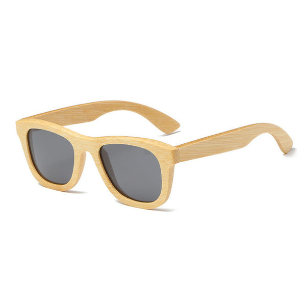 Polarized Wood bamboo Sunglasses Men women Polaroid square for men women Mirror Sun Glasses retro de sol eyewear 2018 Handmade