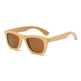 Polarized Wood bamboo Sunglasses Men women Polaroid square for men women Mirror Sun Glasses retro de sol eyewear 2018 Handmade