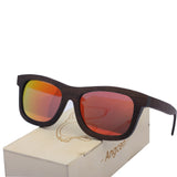 Angcen 2017 New fashion Products Men Women Glass Bamboo Sunglasses au Retro Vintage Wood Lens Wooden Frame Handmade ZA03