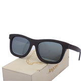 Angcen 2017 New fashion Products Men Women Glass Bamboo Sunglasses au Retro Vintage Wood Lens Wooden Frame Handmade ZA03