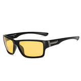 AFOFOO Classic Polarized Sunglasses Brand Designer Men Sun Glasses Travel Driving Male Square Night Vision Glasses Eyewear UV400