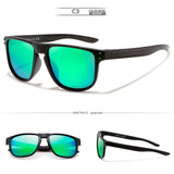Non-slip Design New Arrival Men Sport Sunglasses Polarized Eyewear Women UV400 zonnebril mirror With Case KDEAM KD6790