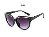 UVLAIK Cat Eye Sunglasses Women Popular Brand Designer Retro Sun Glasses Female Goggles Gradient