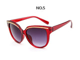 UVLAIK Cat Eye Sunglasses Women Popular Brand Designer Retro Sun Glasses Female Goggles Gradient