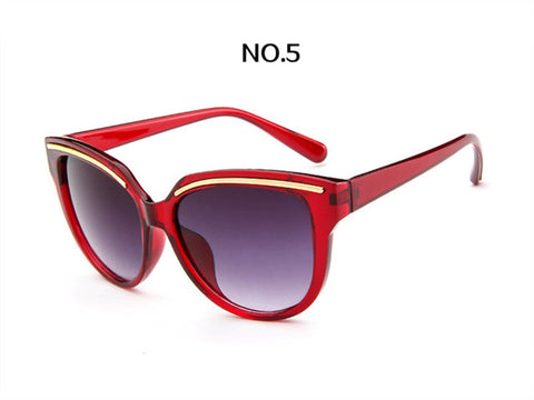 UVLAIK Cat Eye Sunglasses Women Popular Brand Designer Retro Sun Glasses Female Goggles Gradient